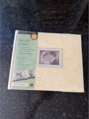 Photo Scrap Album Scrapbook Butter Yellow